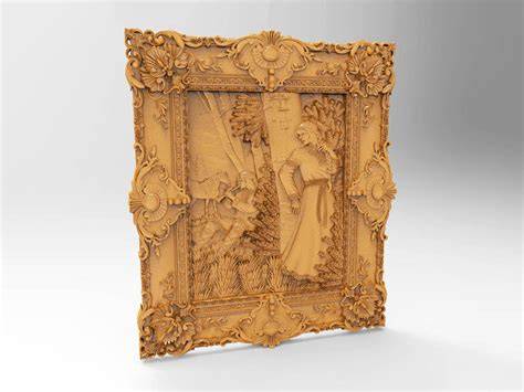 machine wood stl file