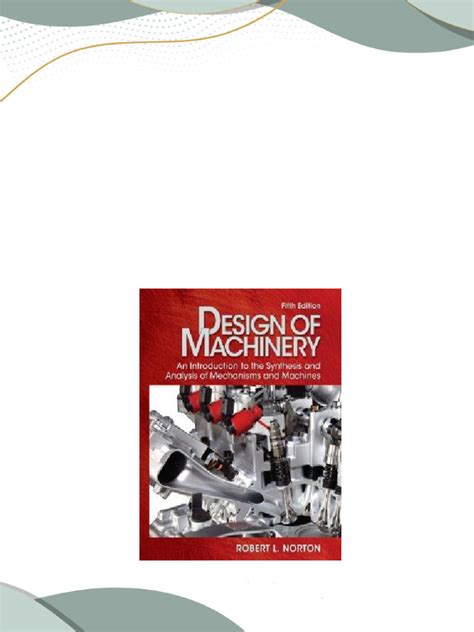 Download Machine Design 5Th Edition Norton Solutions Manual 
