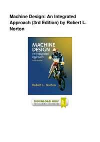 Full Download Machine Design Norton 3Rd Edition 