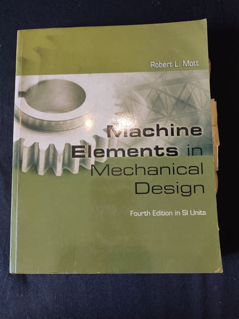 Read Online Machine Elements In Mechanical Design 4Th Edition 