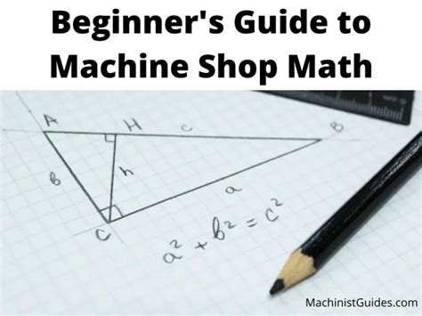 Machinist Math Formulas
