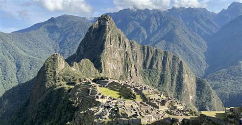 Machu Picchu Mountain Range