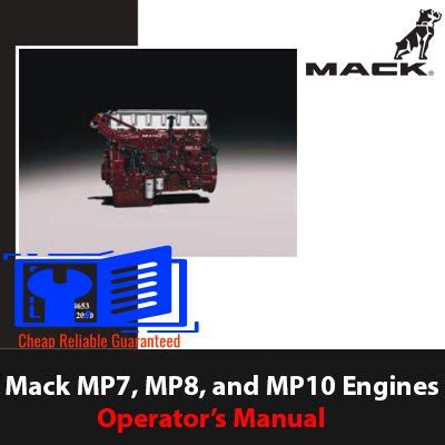 Mack Mp8 Engine Operator Manual