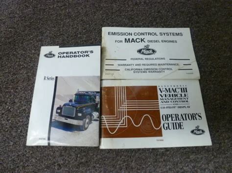Download Mack Truck Owners Manual Rd690S 