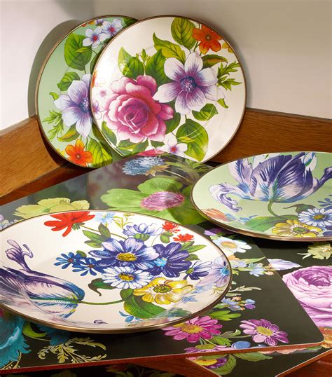 Mackenzie Childs Flower Market Dinner Plate Black Dinner Plate Coloring Page - Dinner Plate Coloring Page