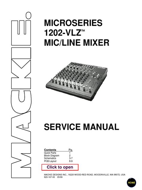 Full Download Mackie 1202 Vlz Mixer Manual File Type Pdf 