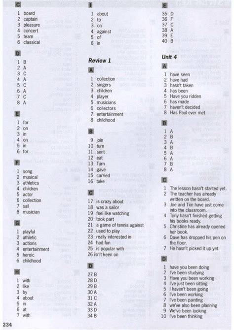 Macmillan Destination B1 Answer Key