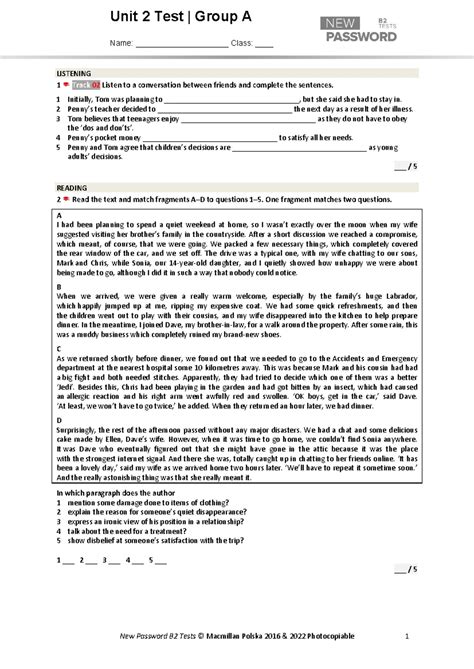 Macmillan New Inspired 3 Answer Key Workbook