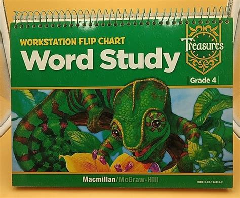 Macmillian Treasures Fourth Grade Spelling