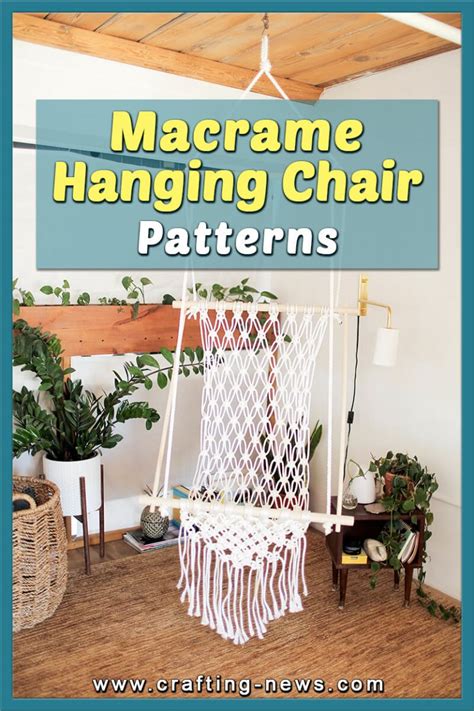 Macrame Hanging Chair Patterns