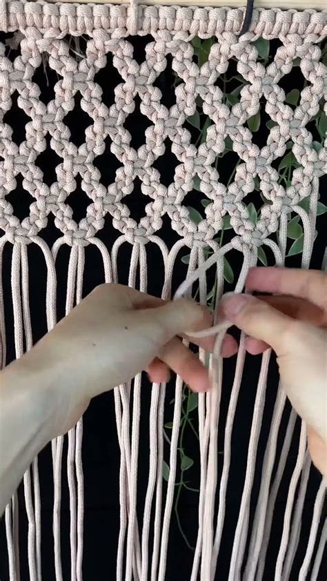 Macrame Net Pattern
