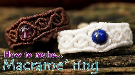 Macrame Ring Tutorial