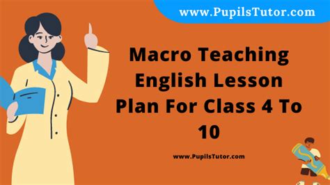 macro teaching lesson plan english