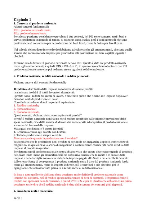macroeconomia elementare