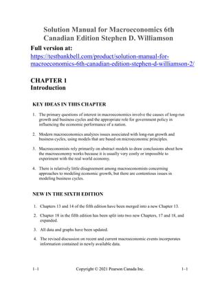 macroeconomics williamson solution