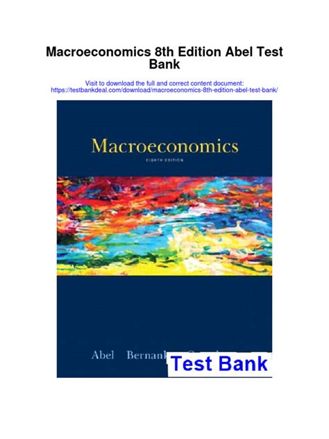 Download Macroeconomics 8Th Edition Abel Solutions Tstoreore 