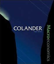 Download Macroeconomics 8Th Edition Colander David 