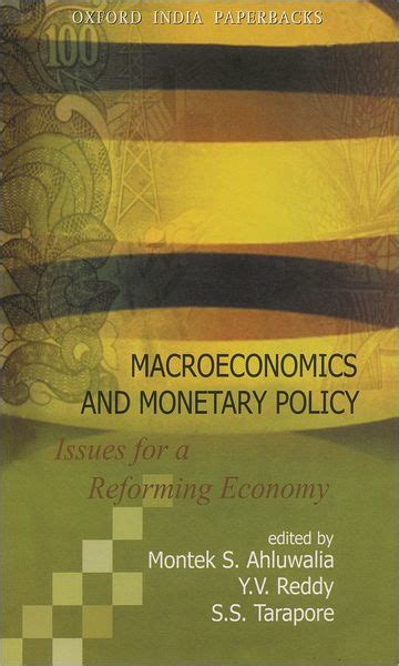 Full Download Macroeconomics And Monetary Policy Issues For A Reforming Economy 