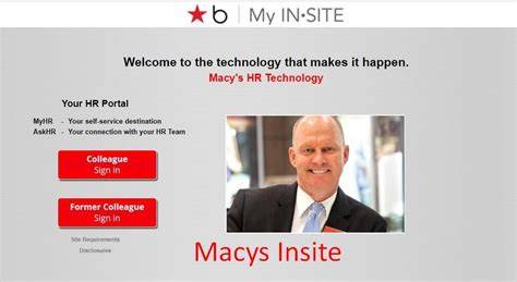 Macy's Insite Login