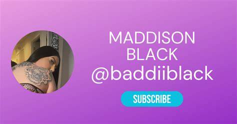 maddison black onlyfans