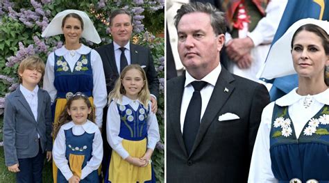 madeleines  ungar  ej  tillsammans  vid dopet