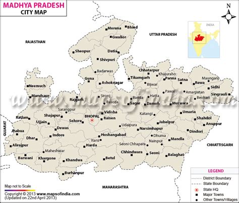 Madhya Pradesh Cities