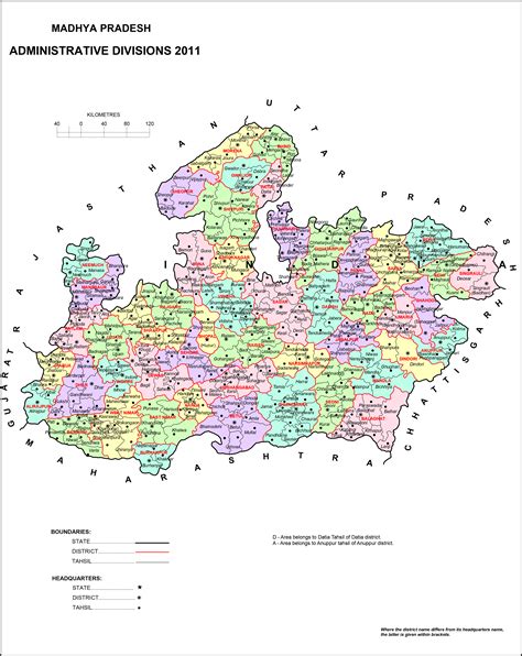 Madhya Pradesh Map Pdf