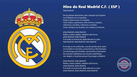 Madrid Himno Letra