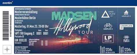 madsen tickets