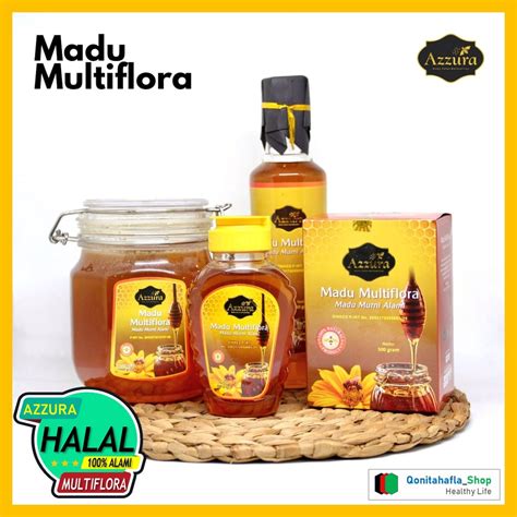 Madu Asli Madu Murni Multiflora 1000 Gram Tokopedia Madu Asli Multiflora - Madu Asli Multiflora