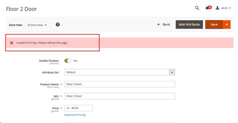 magento Invalid Form Key. Please refresh the page Stack Overflow