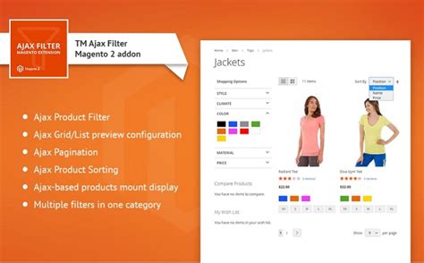 Magento Ajax Catalog Filter