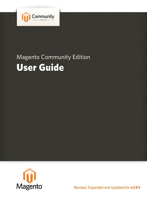 Download Magento Community Edition User Guide File Type Pdf 