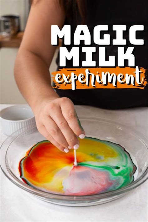 Magic Milk Experiment How To Plus Free Worksheet Milk Rainbow Science Experiment - Milk Rainbow Science Experiment