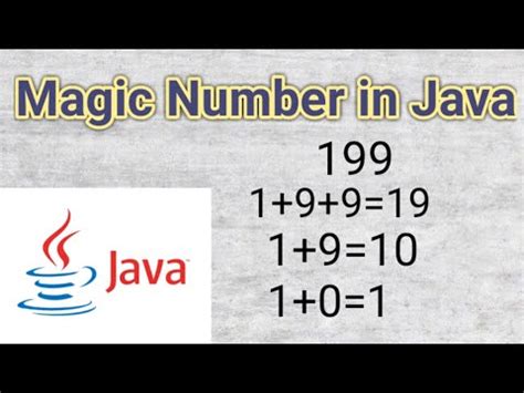 Magic Number Program In Java