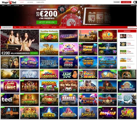 magic red casino magyar Top Mobile Casino Anbieter und Spiele für die Schweiz