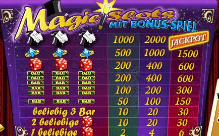 magic slots spielautomat Beste Online Casino Bonus 2023
