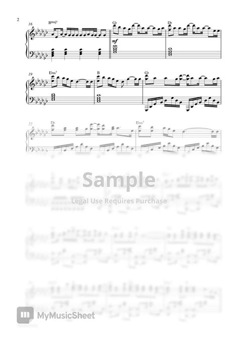 magic to do piano sheet music
