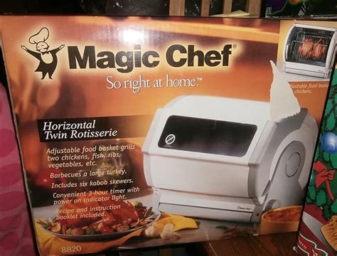 Read Magic Chef Rotisserie Cooking Times 
