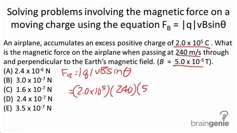 Magnetic Field Practice Problems