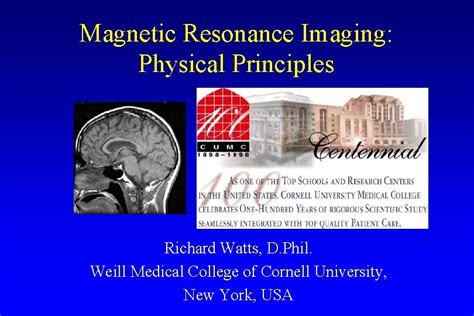 magnetic resonance imaging physical principles and sequence design