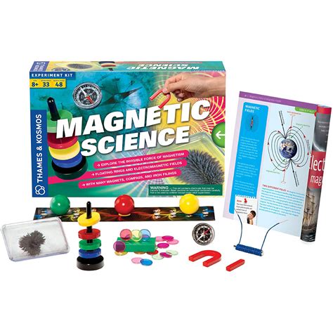Magnetic Science From Thames Amp Kosmos School Crossing Magnet Science Experiment - Magnet Science Experiment