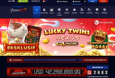 MAGNUM SLOT 777：Online CasinoSlots for FREE | GAMINATOR Casino