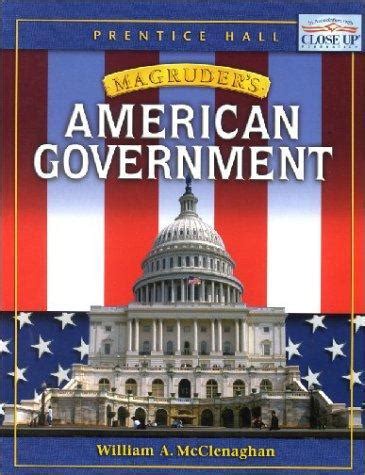 Read Online Magruder S American Government 2002 Edition Unit Test Key 