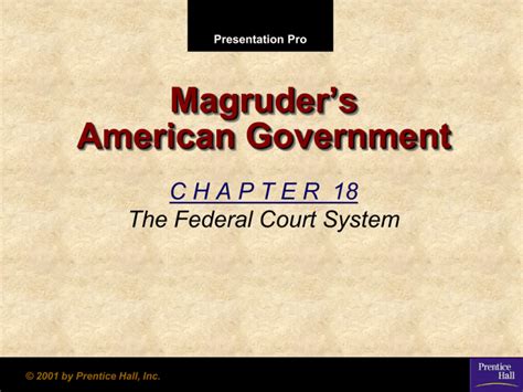 Read Magruder S American Government Chapter 18 