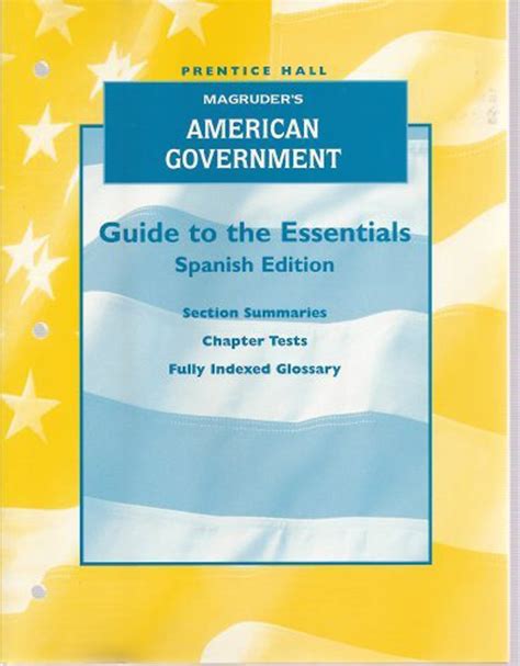 Read Online Magruder S American Government Guide To The Essentials Online 