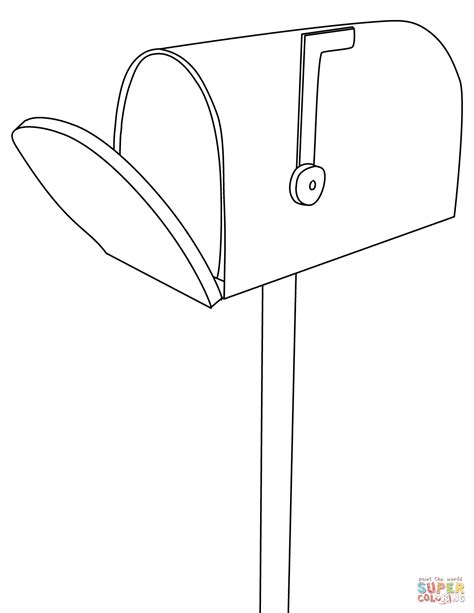 Mail Box Coloring Page Free Printable Coloring Pages Mail Carrier Coloring Pages - Mail Carrier Coloring Pages