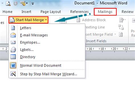 Full Download Mail Merge In Word 