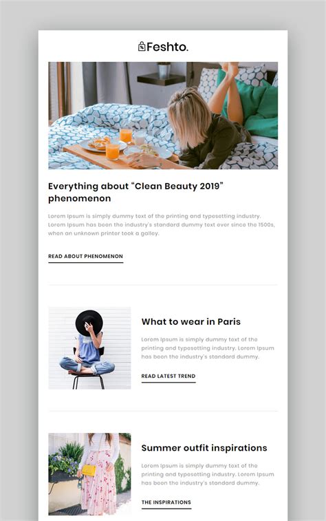 Mailchimp Newsletter Template