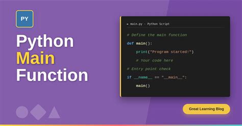 main en python